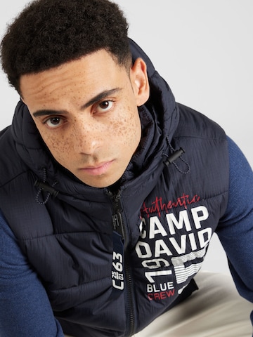 CAMP DAVID Bodywarmer in Blauw