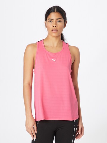 PUMA - Top desportivo em rosa: frente