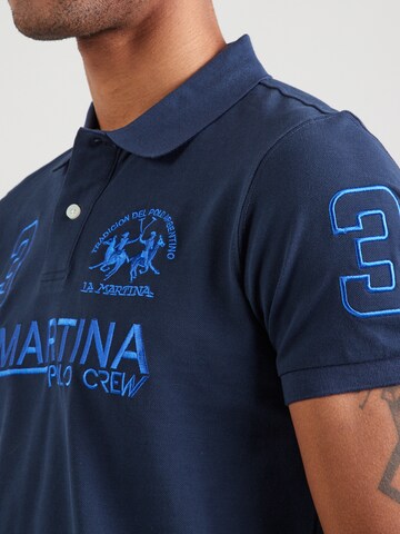 La Martina Poloshirt in Blau