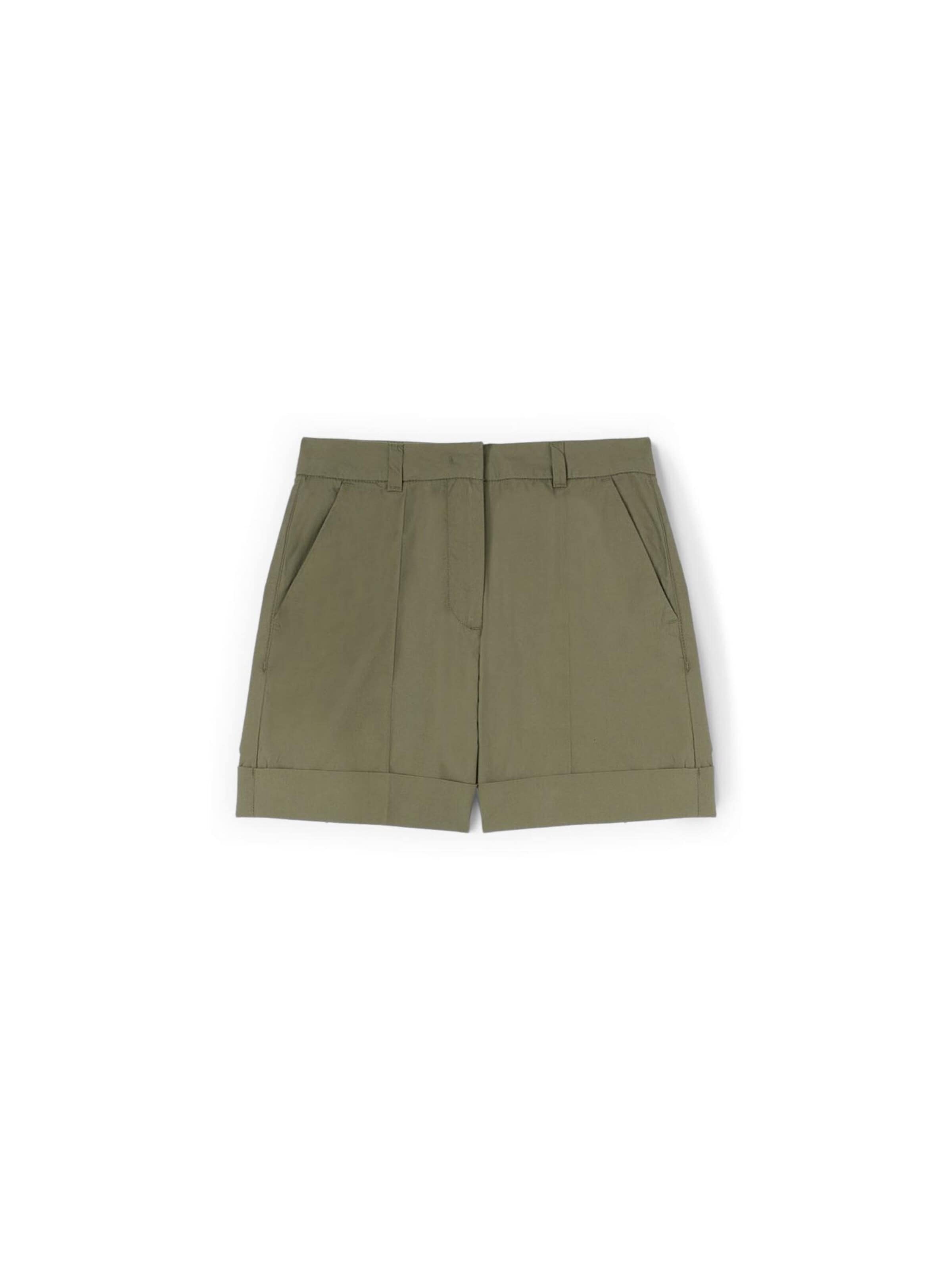 Regular Pantalon MOTIVI en vert : devant