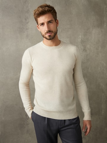 Pullover 'Jannes' di ABOUT YOU x Kevin Trapp in beige: frontale