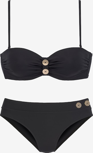 VIVANCE Bikini in schwarz, Produktansicht