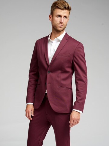 TeeShoppen Slim fit Suit Jacket in Purple: front