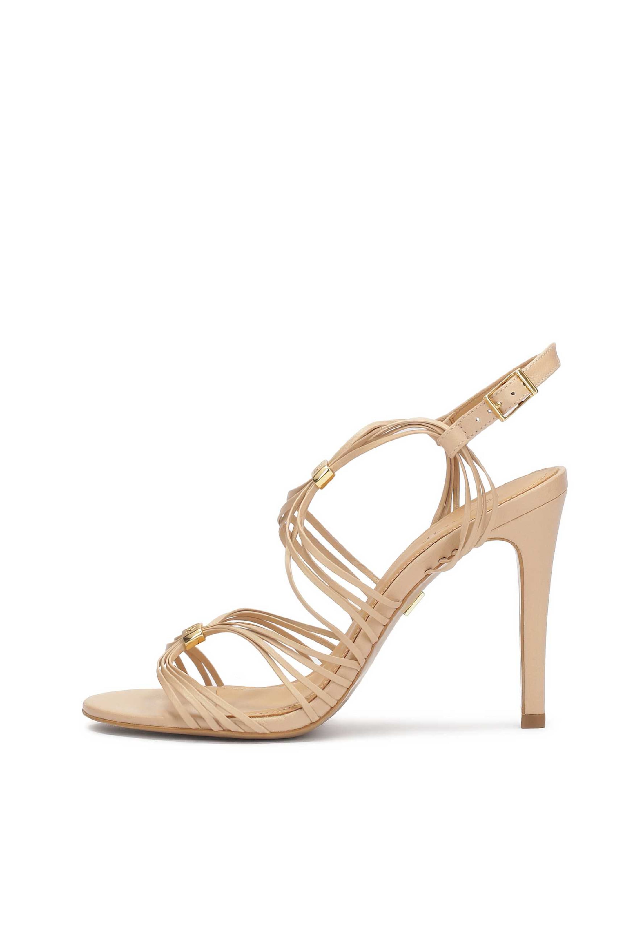 Kazar Sandals in Beige: front
