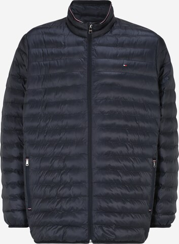 Tommy Hilfiger Big & Tall Tussenjas in Blauw: voorkant