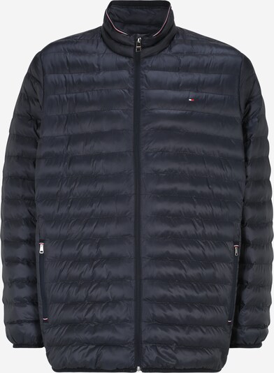 Tommy Hilfiger Big & Tall Prehodna jakna | nočno modra / rdeča / bela barva, Prikaz izdelka