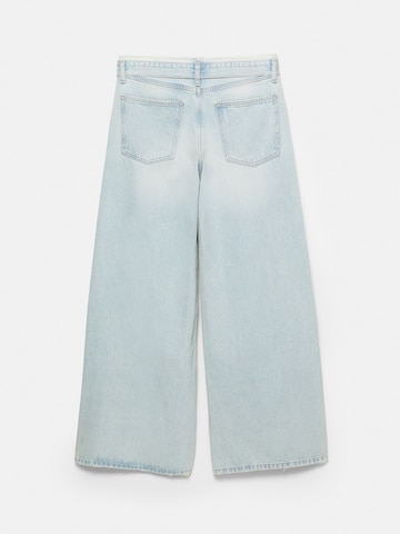 Pull&Bear Baggy Jeans in Blue