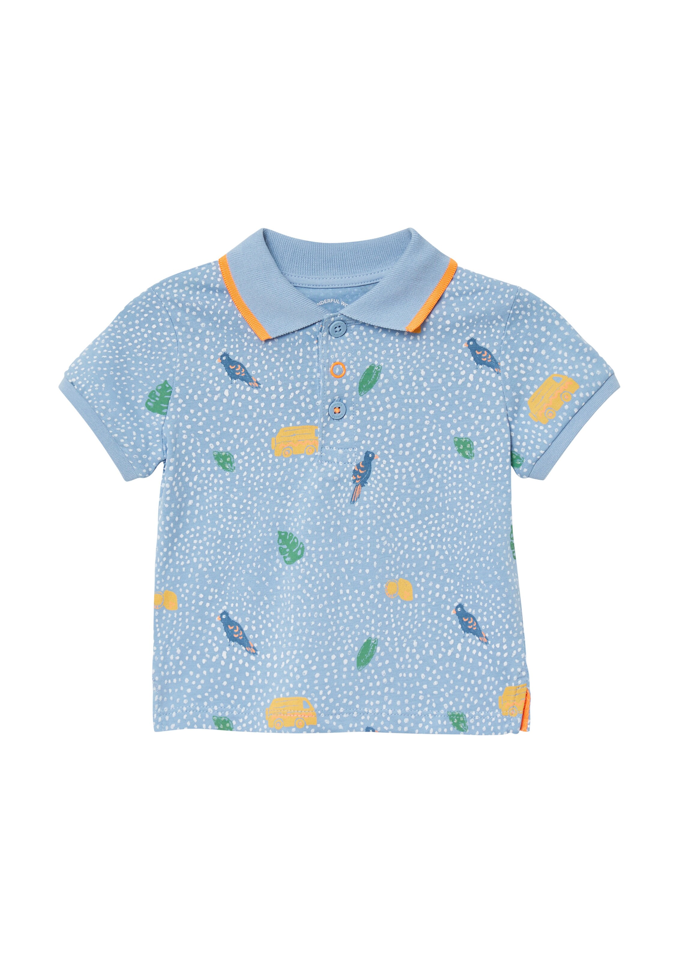 s.Oliver Shirt in Blau: Vorderseite