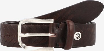 Cintura 'Vince' di b.belt Handmade in Germany in marrone: frontale