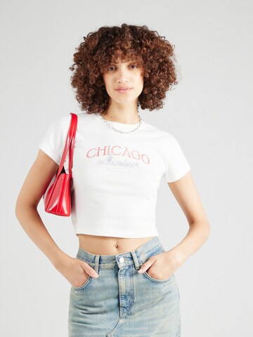 HOLLISTER Shirt 'EMEA' in Wit: voorkant