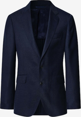 Coupe slim Veste de costume Hackett London en bleu : devant