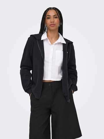 Veste de survêtement 'ONLJo' ONLY en noir : devant