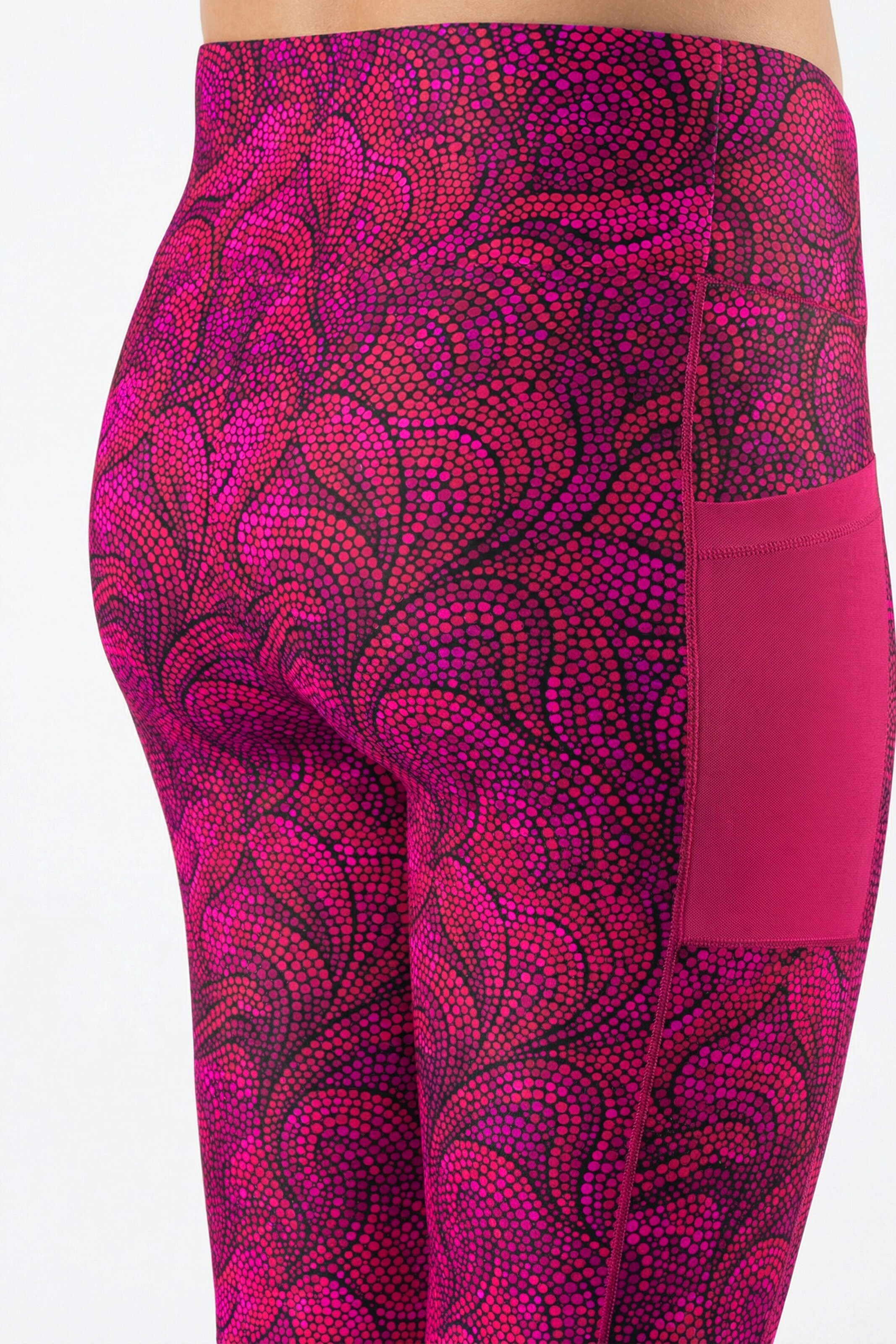 Ulla Popken Skinny Leggings in Pink