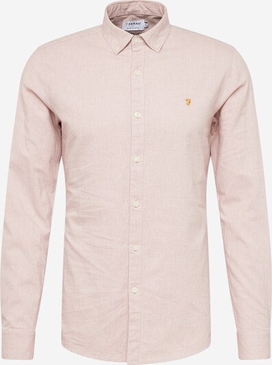 FARAH Camisa 'STEEN' em açafrão / rosa pastel, Vista do produto