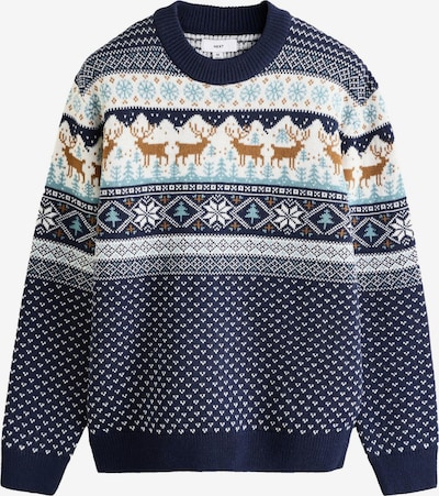 Megztinis iš Next, spalva – tamsiai mėlyna / šviesiai mėlyna / šviesiai ruda / balta, Prekių apžvalga