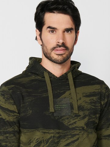 Sweat-shirt KOROSHI en vert