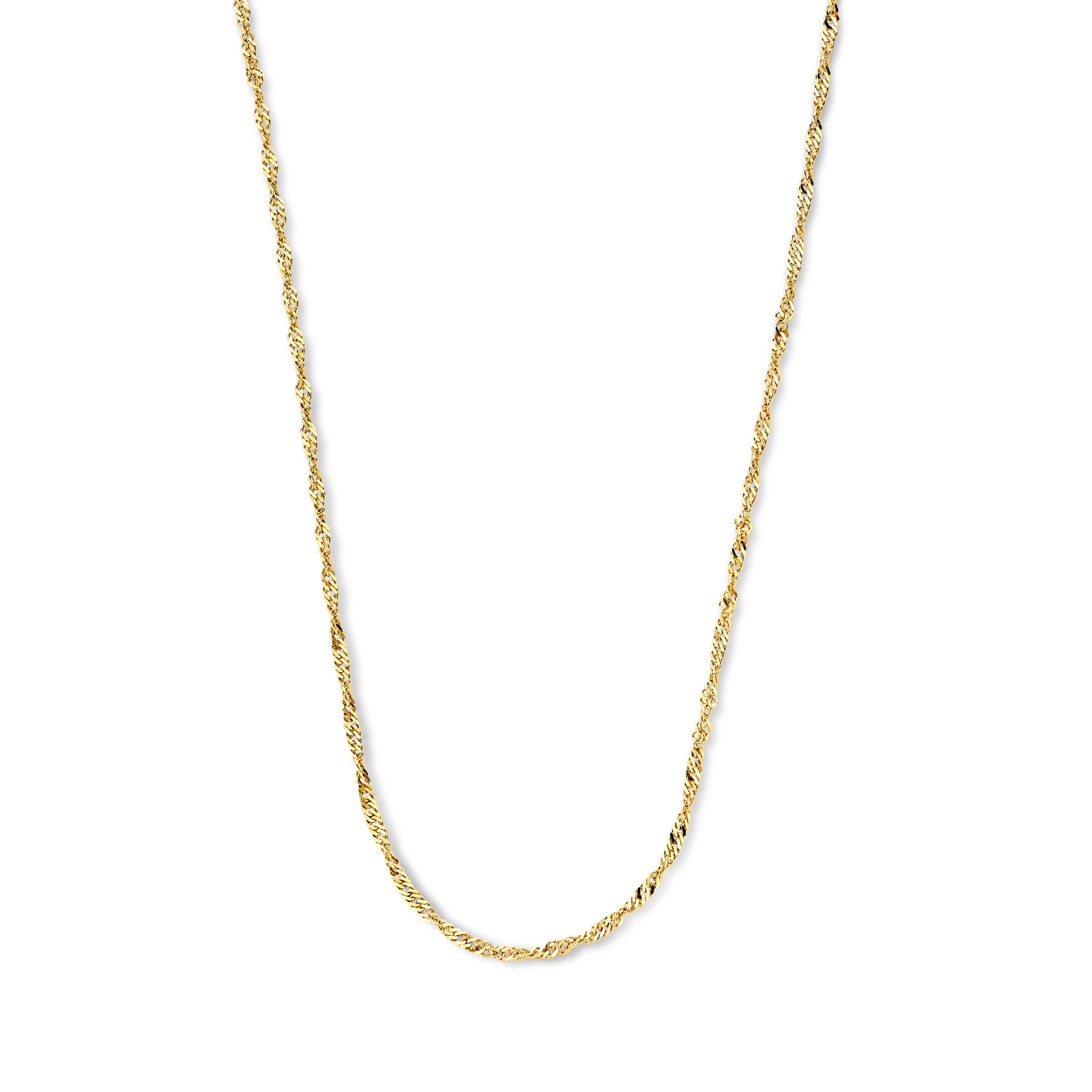 Isabel Bernard Ketting in Goud: voorkant