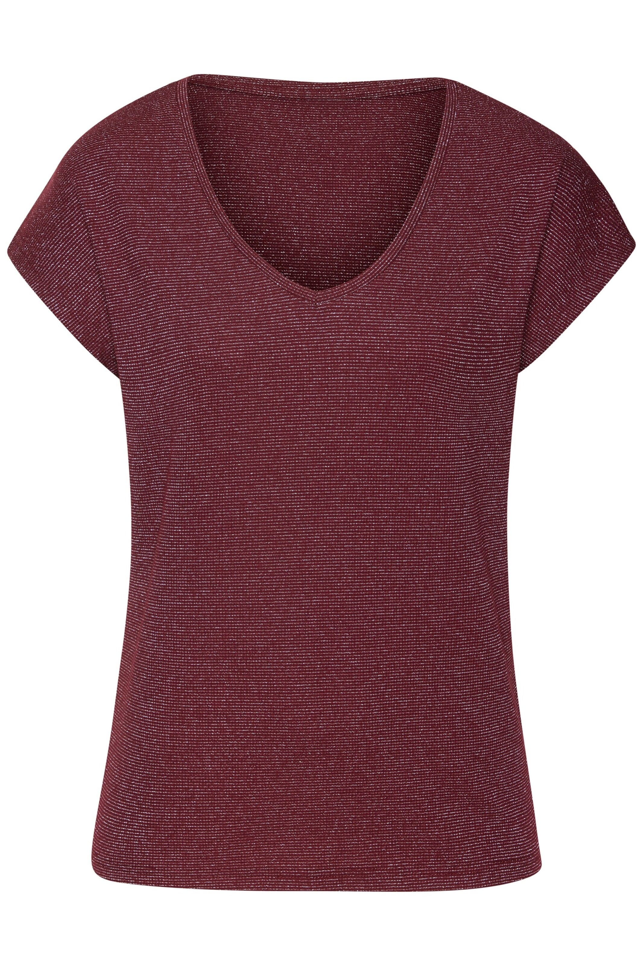 LASCANA Shirt in Red: front