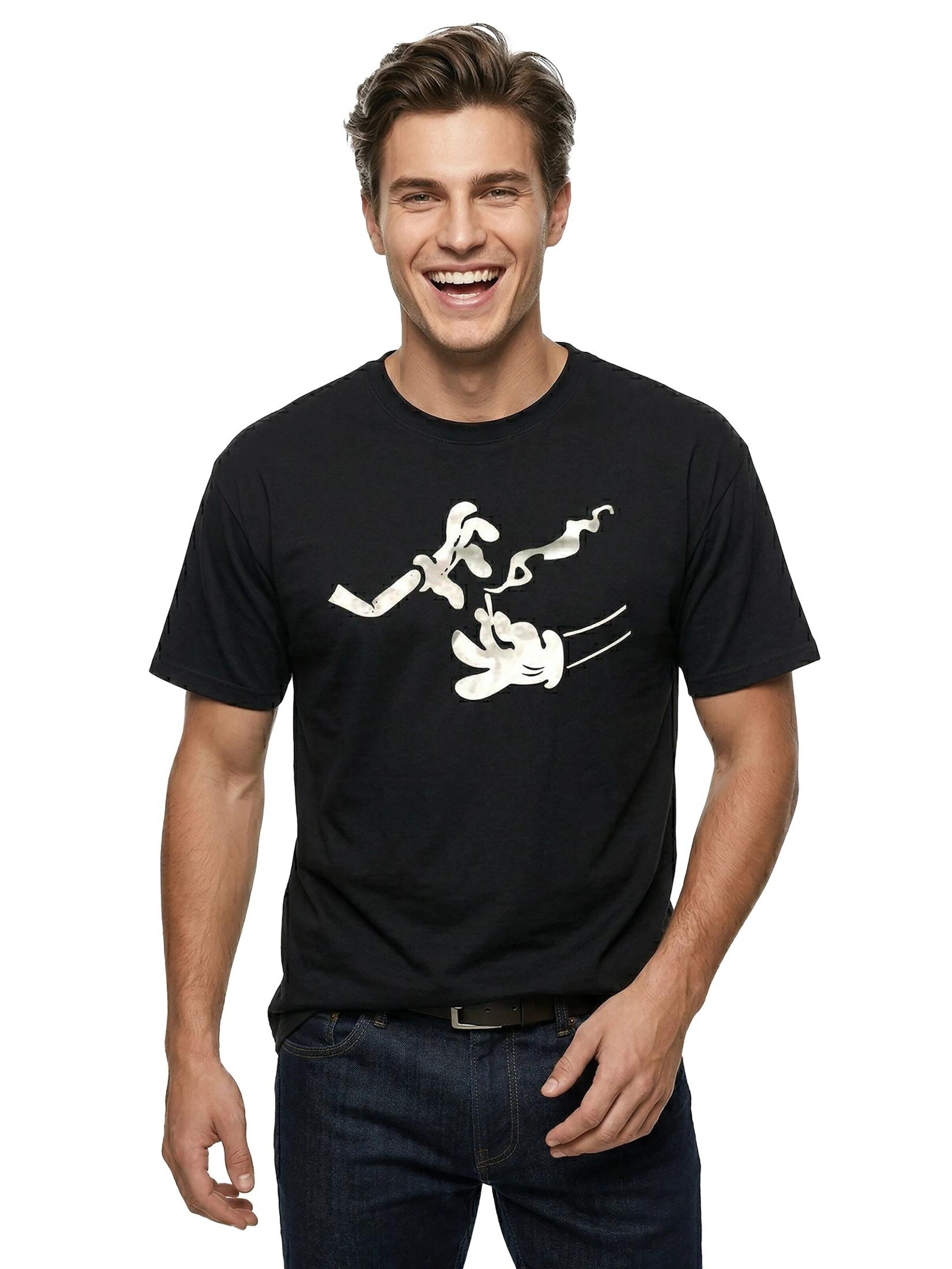 MAKAYA Shirt 'Splif' in Black
