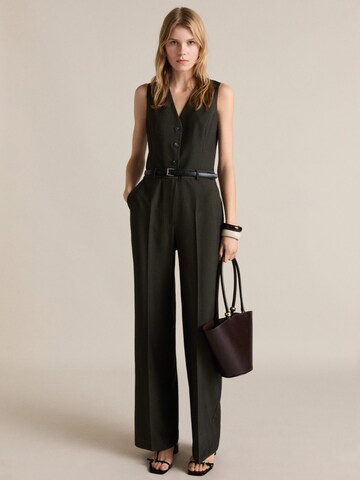 MANGO Jumpsuit 'Yolan4' in Grau: Vorderseite