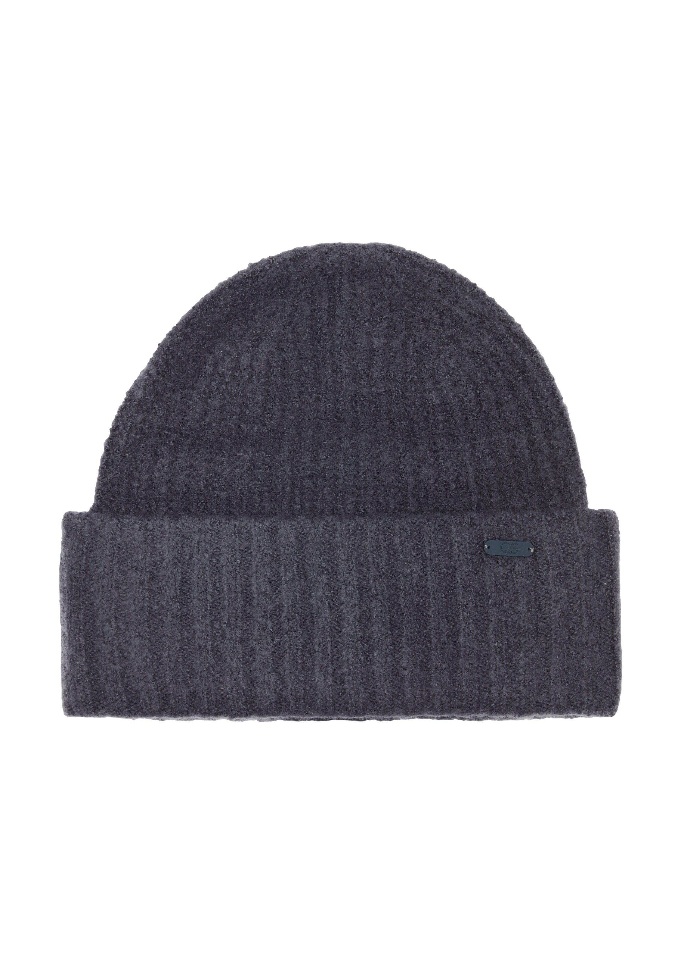 QS Beanie in Blue: front