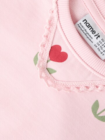 NAME IT Mikina 'NMFNANCY' – pink