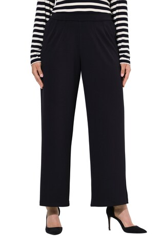 Ulla Popken Regular Broek in Zwart: voorkant