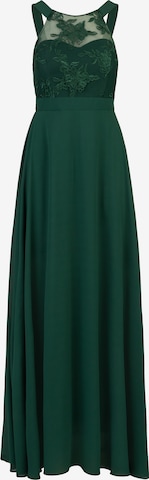 Kraimod Вечернее платье в Зеленый: спереди