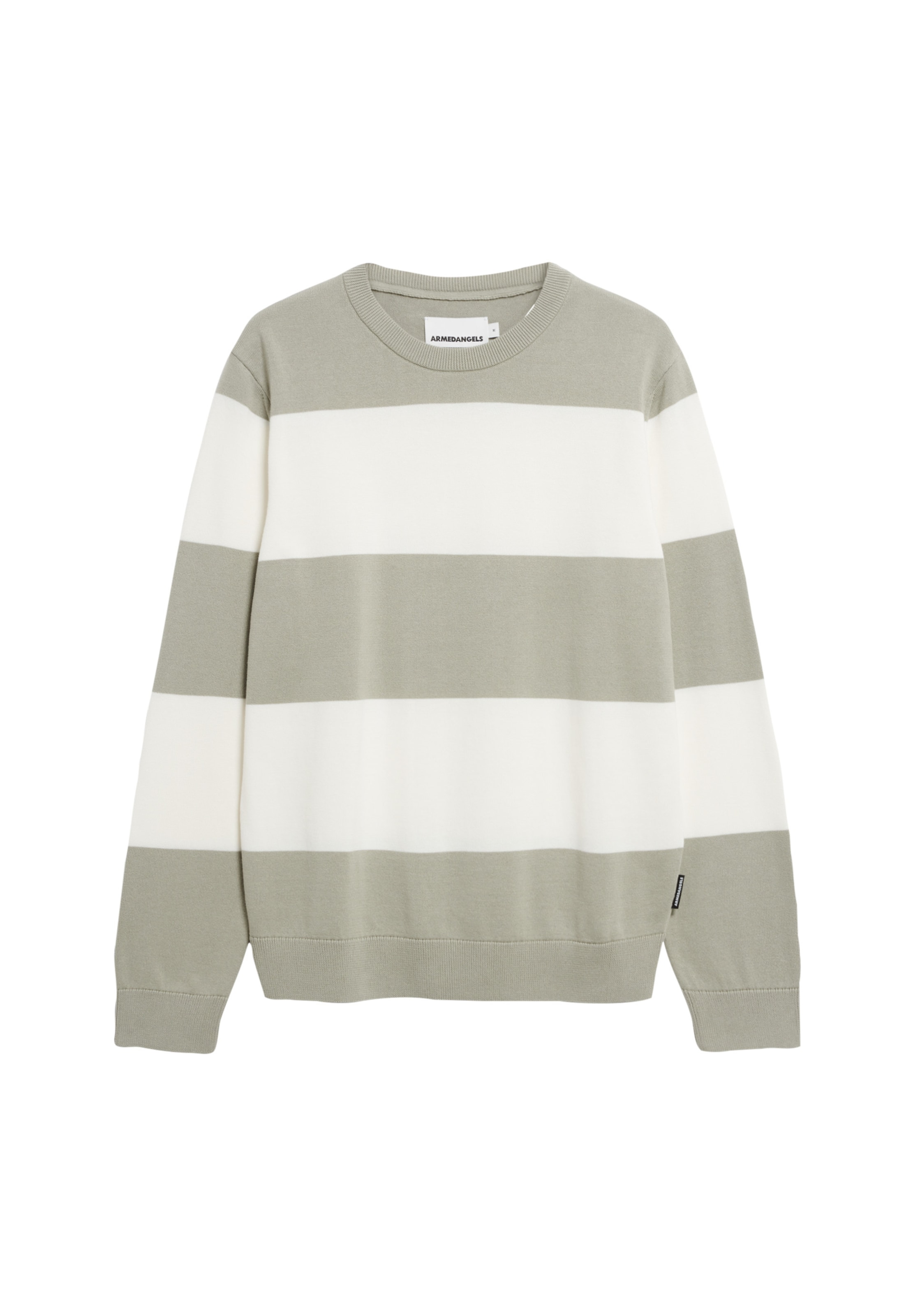 Pull-over 'Loukaa' ARMEDANGELS en vert : devant