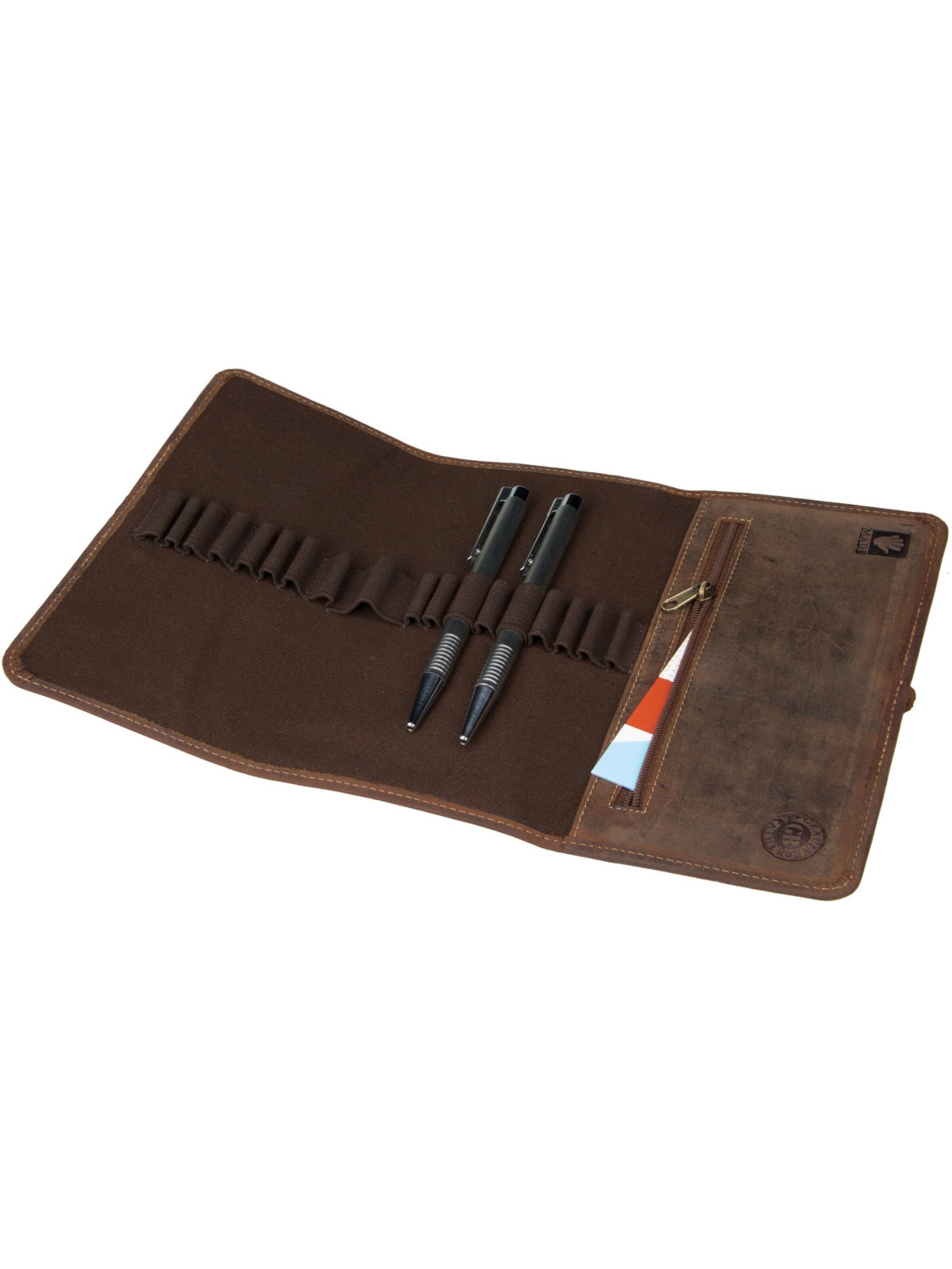 GREENBURRY Etui in Braun