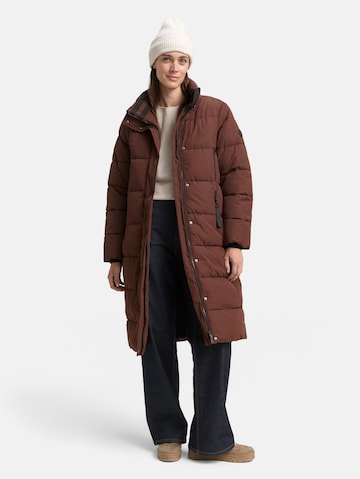 TOM TAILOR Tussenmantel in Bruin