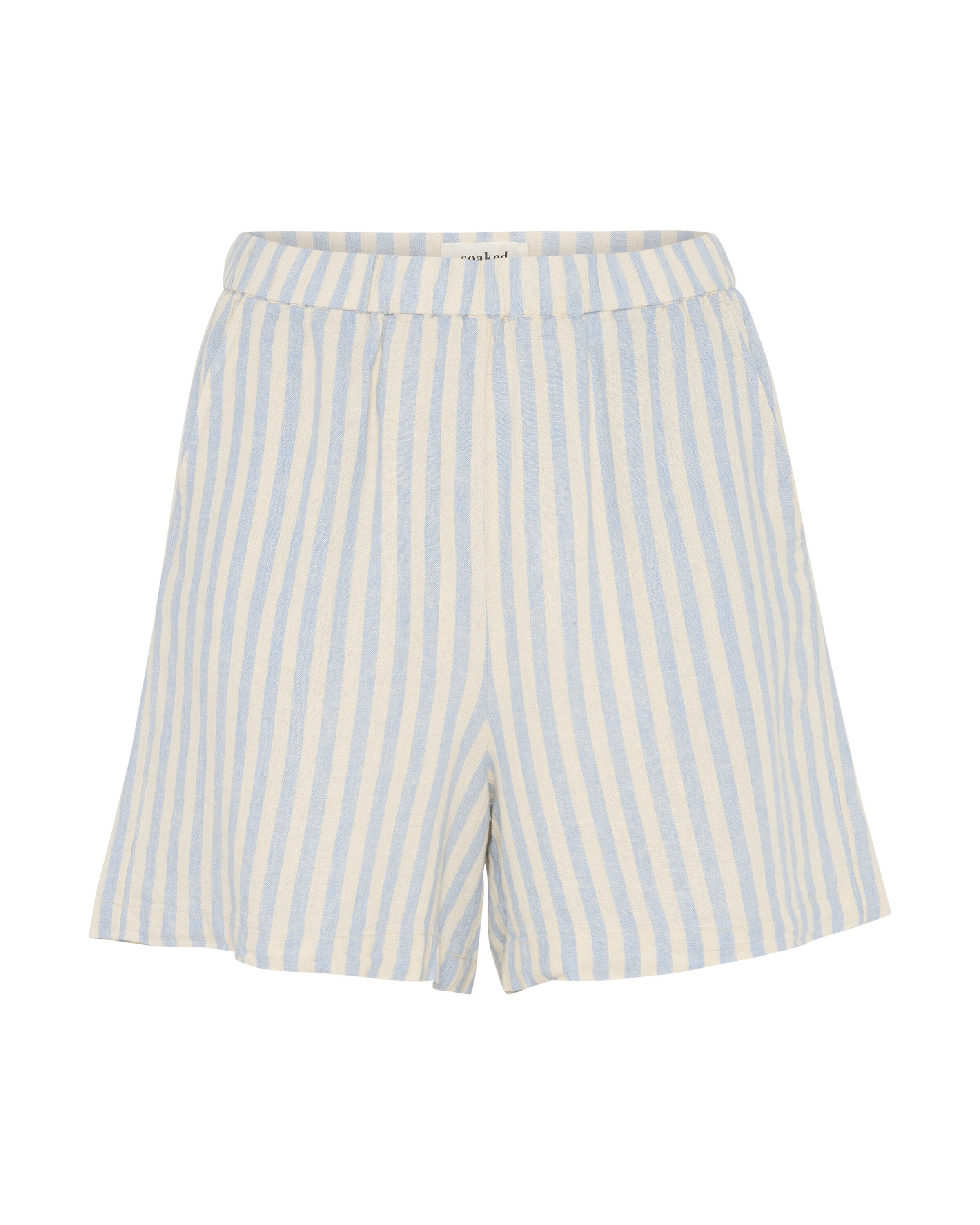 SOAKED IN LUXURY - Regular Calças 'Belira' em azul: frente