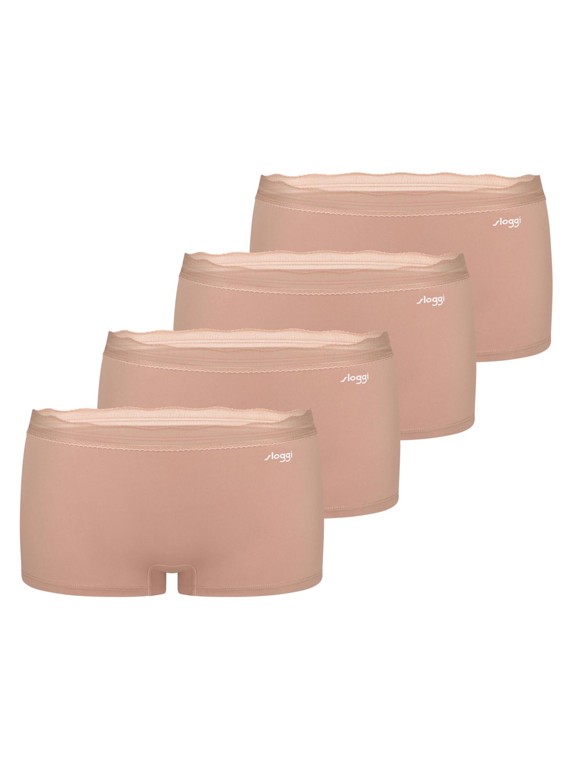 SLOGGI Broekje 'Go Blush' in XS in de kleur Beige, Productweergave
