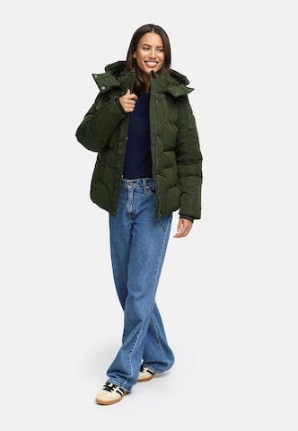 NAVAHOO Winter jacket 'Zauberlicht 14' in Green