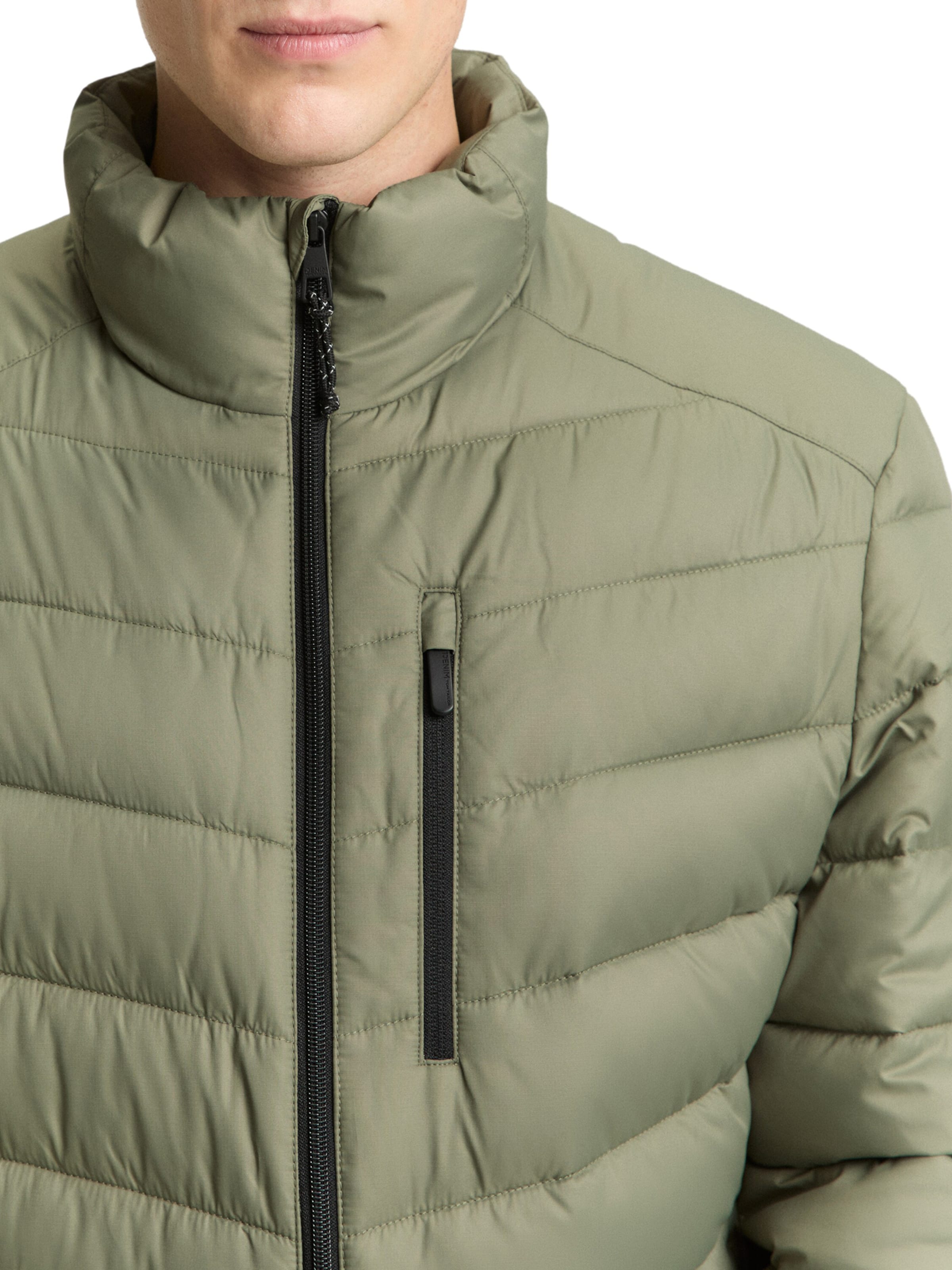 TOM TAILOR DENIM Jacke in Grün