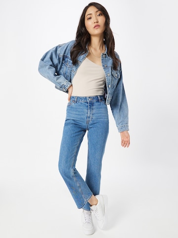 Monki Bootcut Jeans in Blauw