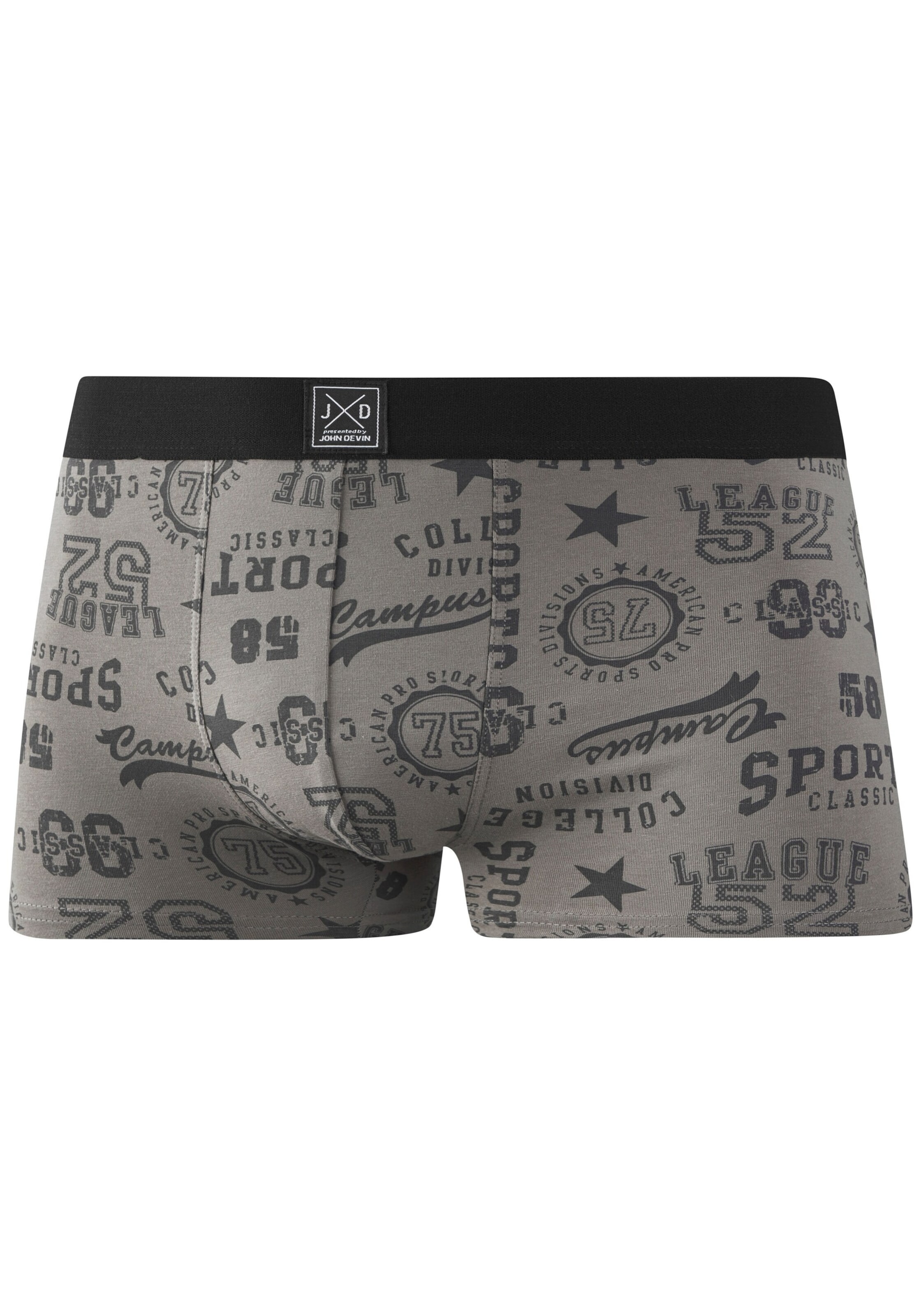 JOHN DEVIN Boxer shorts in Grey