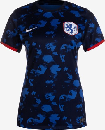 NIKE Functioneel shirt in Blauw: voorkant