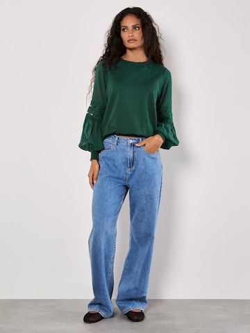 Pull-over Apricot en vert : devant