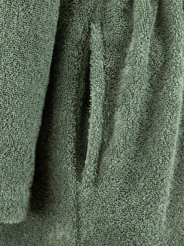 BOSS Home Long Bathrobe 'EDGE' in Green