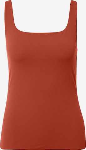 NIKE Sporttop in Oranje: voorkant