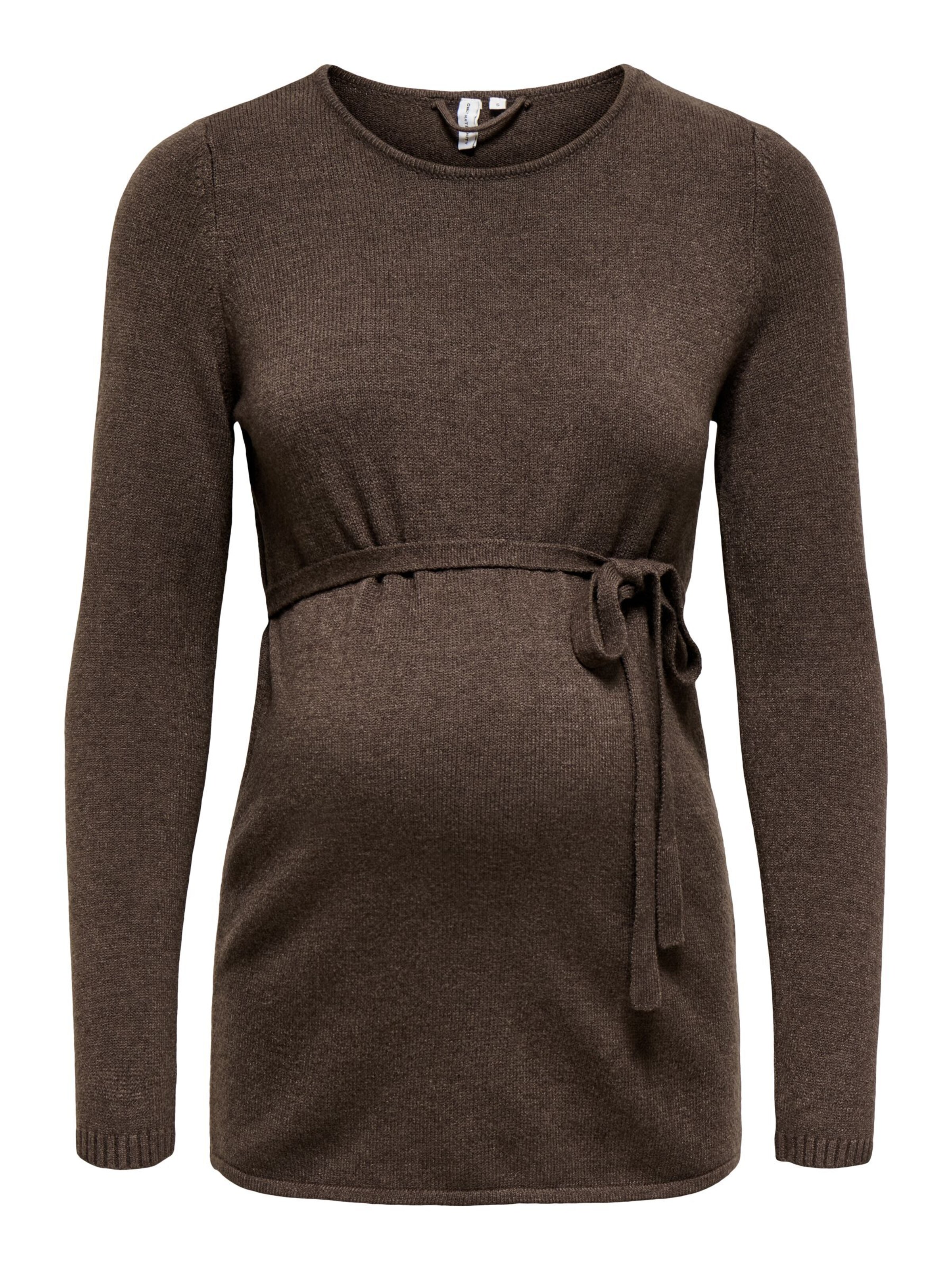 Pull-over 'OLMLeva' Only Maternity en marron