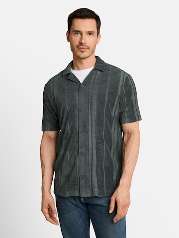 TOM TAILOR Regular fit Overhemd in Groen: voorkant