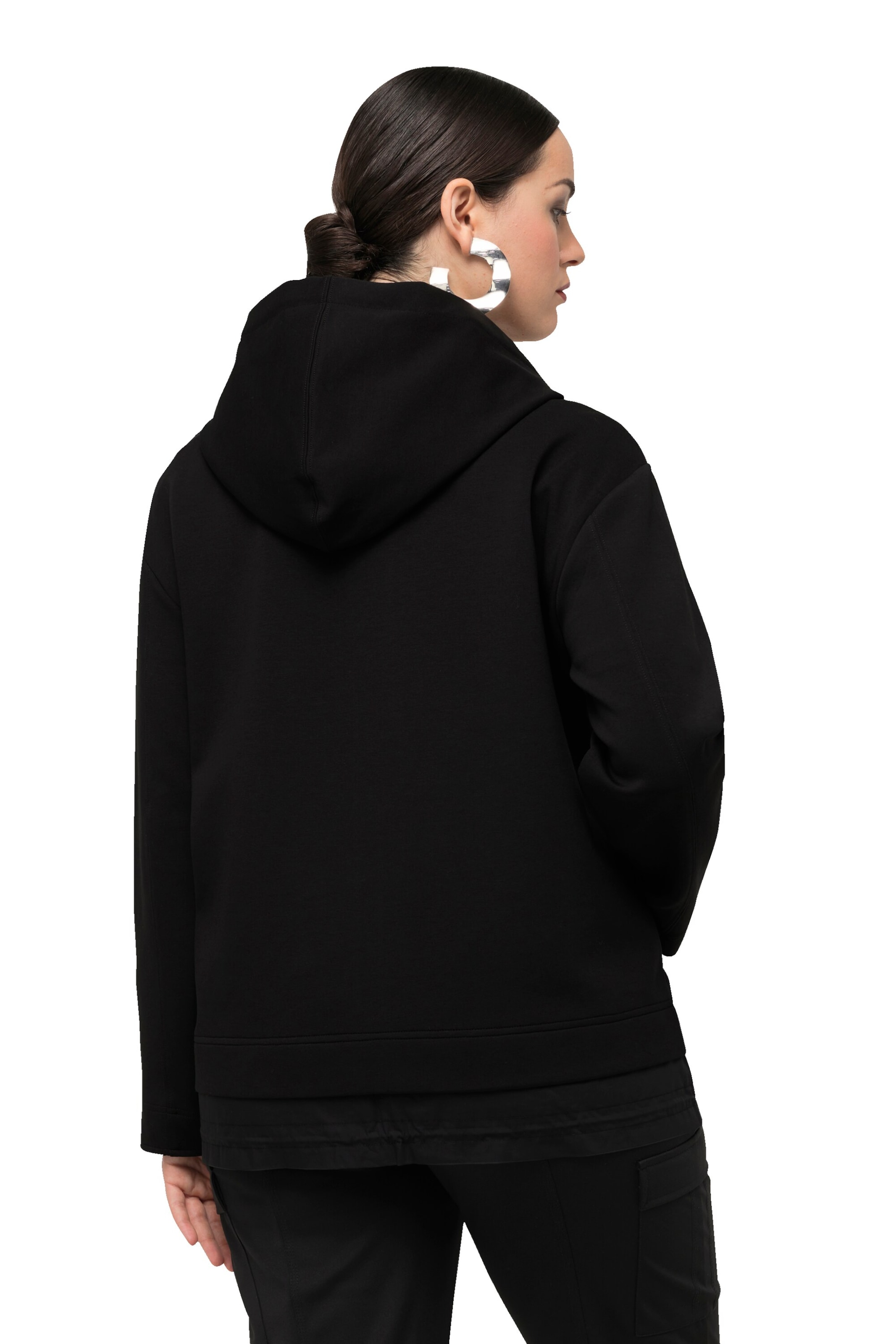 Ulla Popken Tussenjas in Zwart