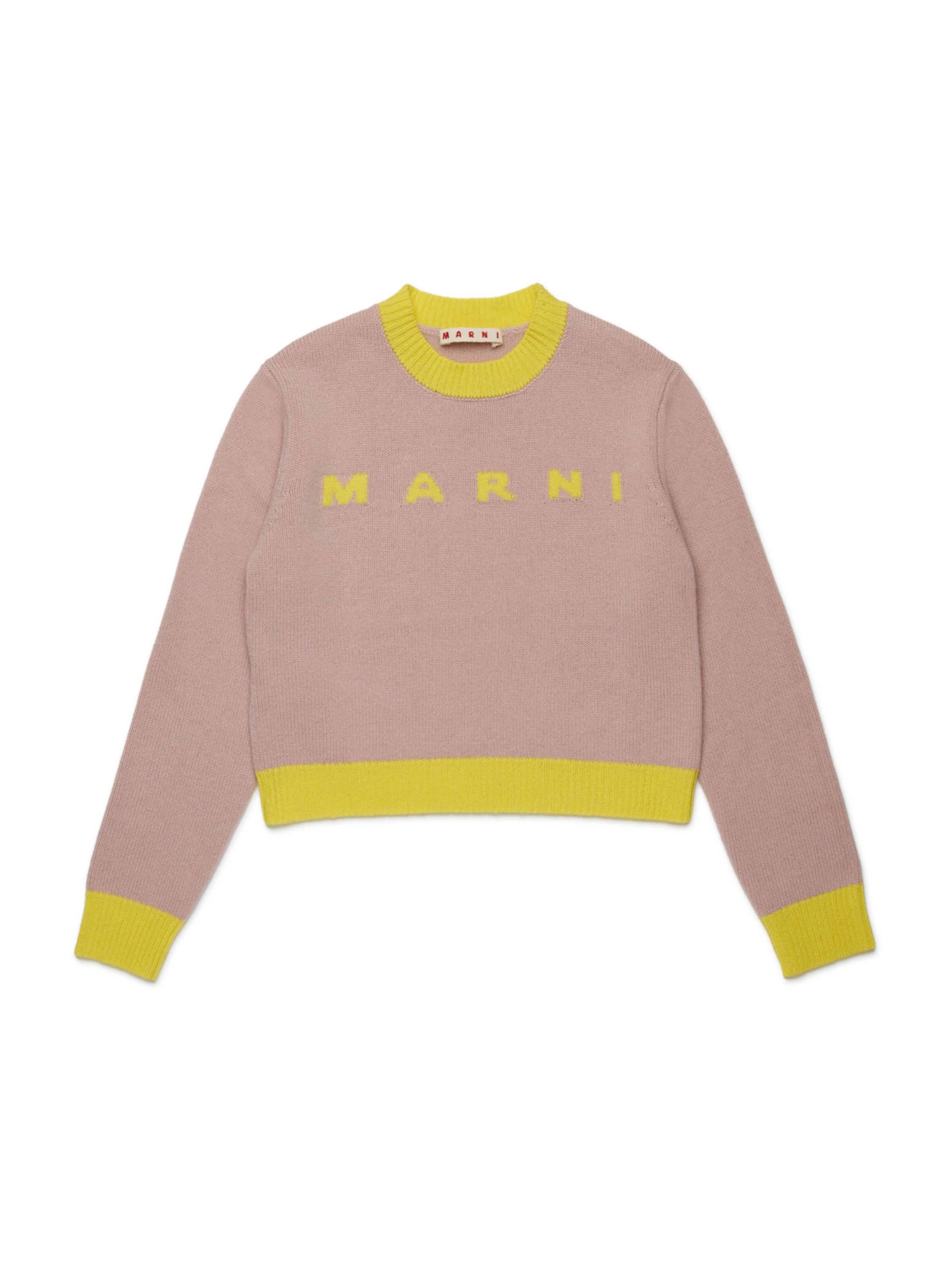 Marni Πουλόβερ σε ροζ: μπροστά