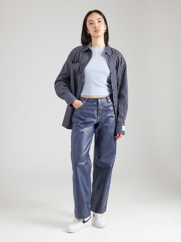 HOLLISTER Футболка в Синий