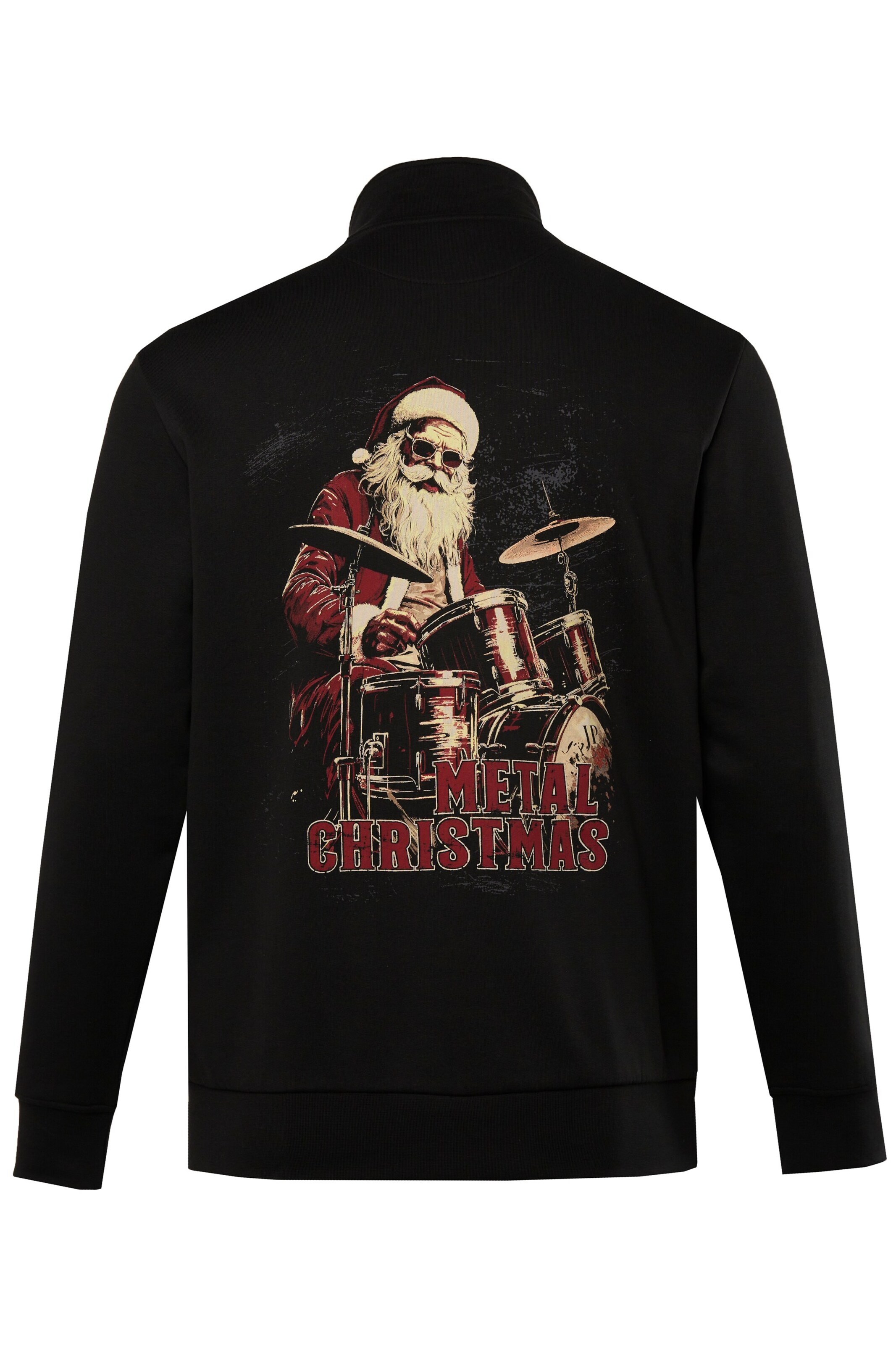 JP1880 Sweatjacke in Schwarz