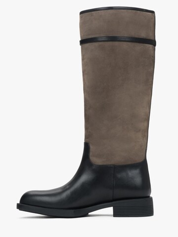 Estro Ankelstøvler '931-14505' i beige: forside