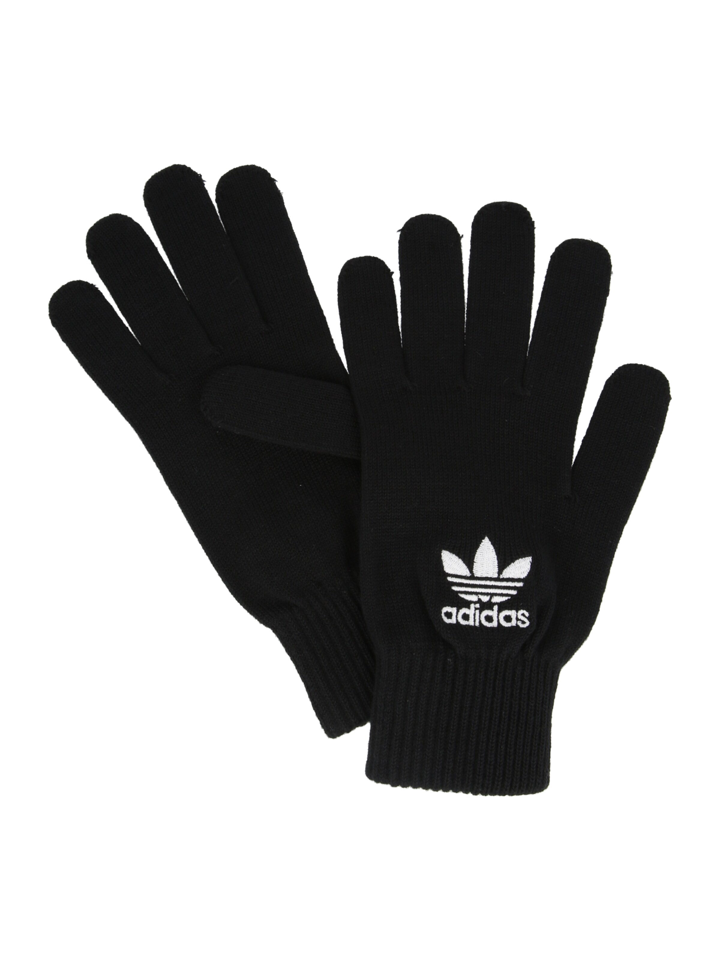 Gants ADIDAS ORIGINALS en noir : devant