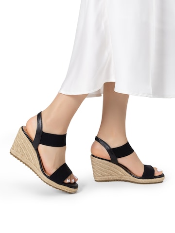 Dream Pairs Sandal i svart